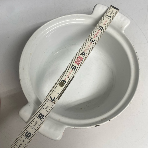 Descoware 17-A 16 FE Flame Orange Covered Casserole Pan Made inBelgium - Picture 8 of 16